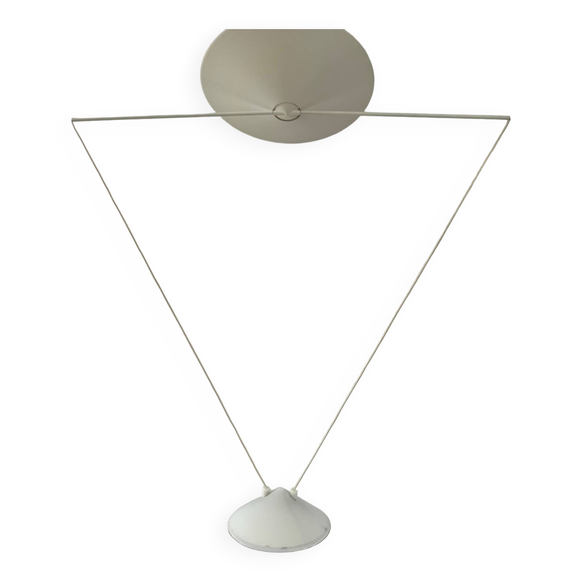 Geometric pendant light 1980