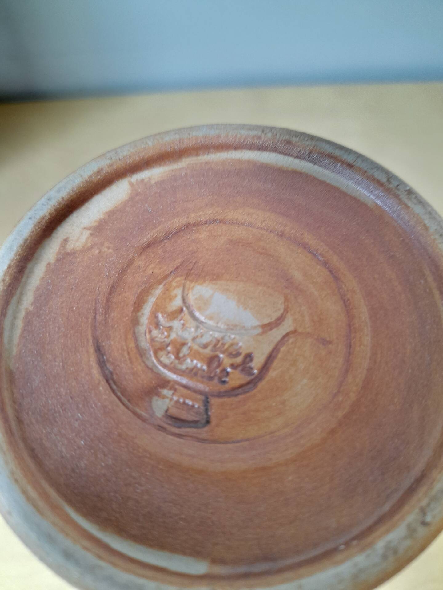 Stoneware mug the dove 1960
