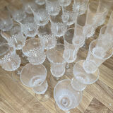 Crystal glass from France 50s/70s