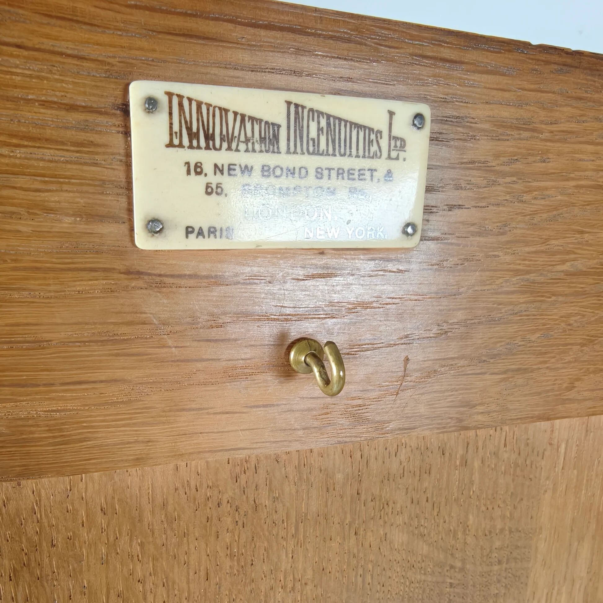 Early 20th century art deco wardrobe by Innovation Ingenuities Ltd
