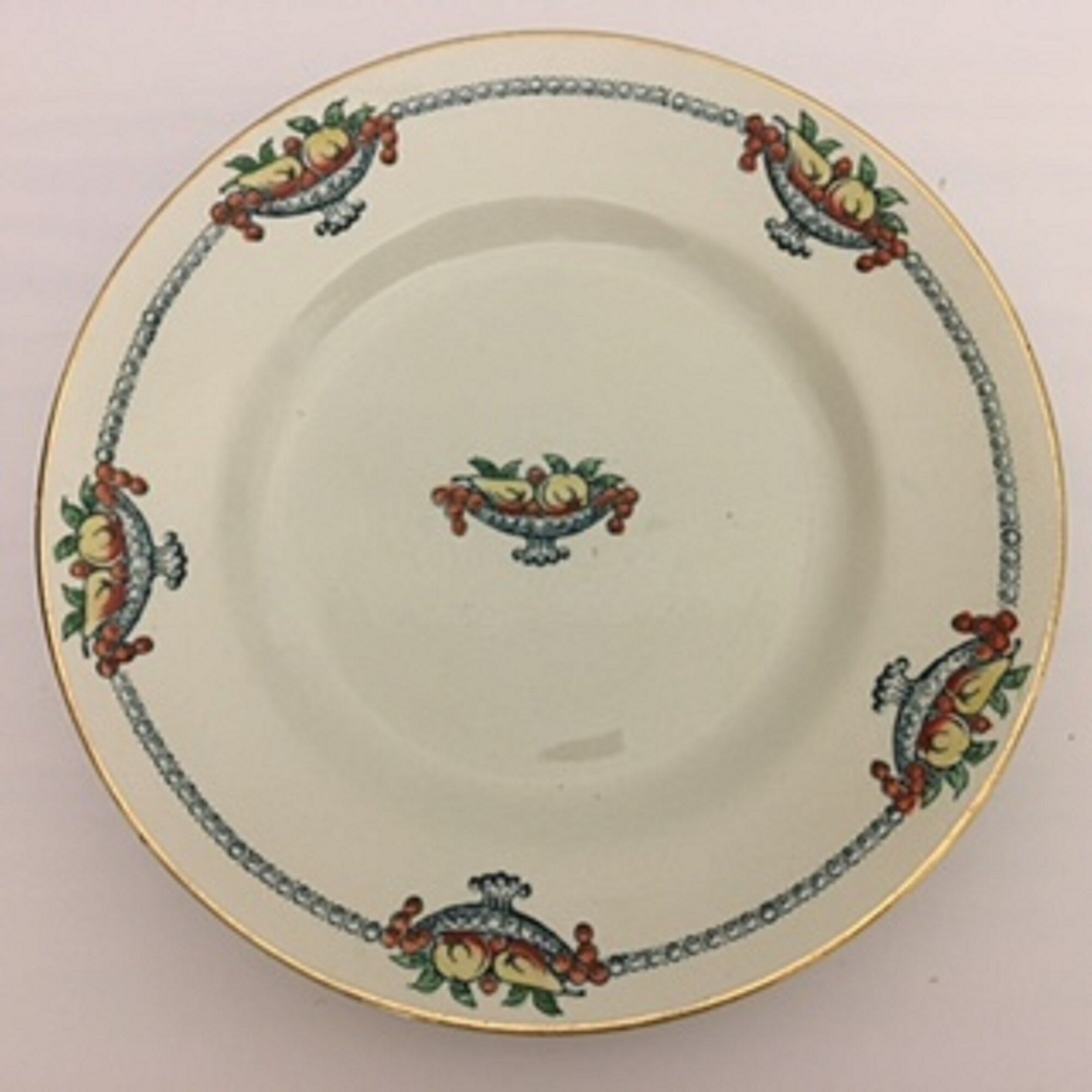 Compotier bas "société des grands etablissements céramique st amand"