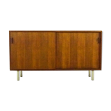 Small Sideboard in Teak by Herbert Hirche for Holzäpfel, Germany