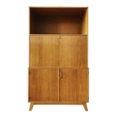Very nice vintage wooden secretary, in a retro 60s/70s style, on
