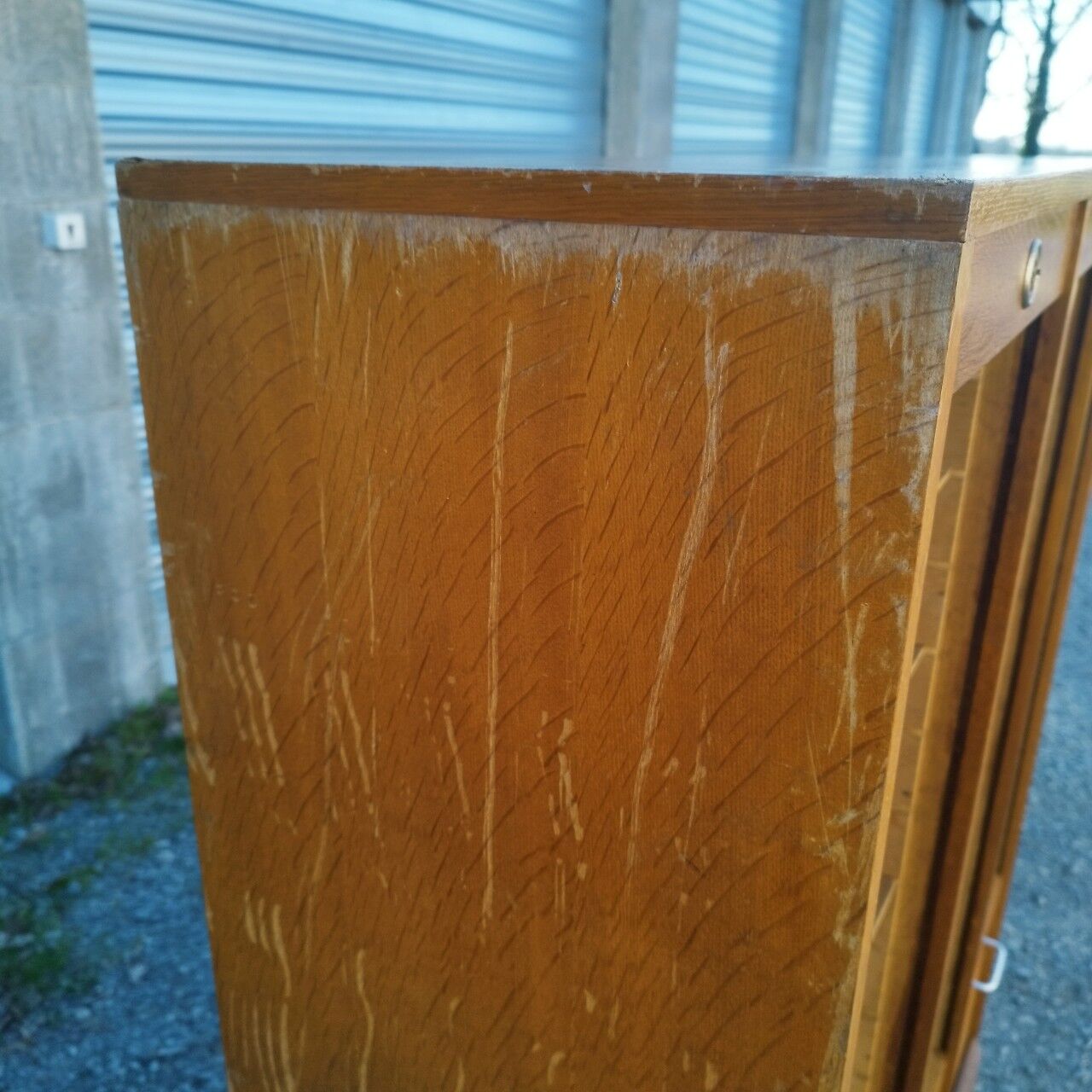 Curtain binder 3 doors rolls vintage