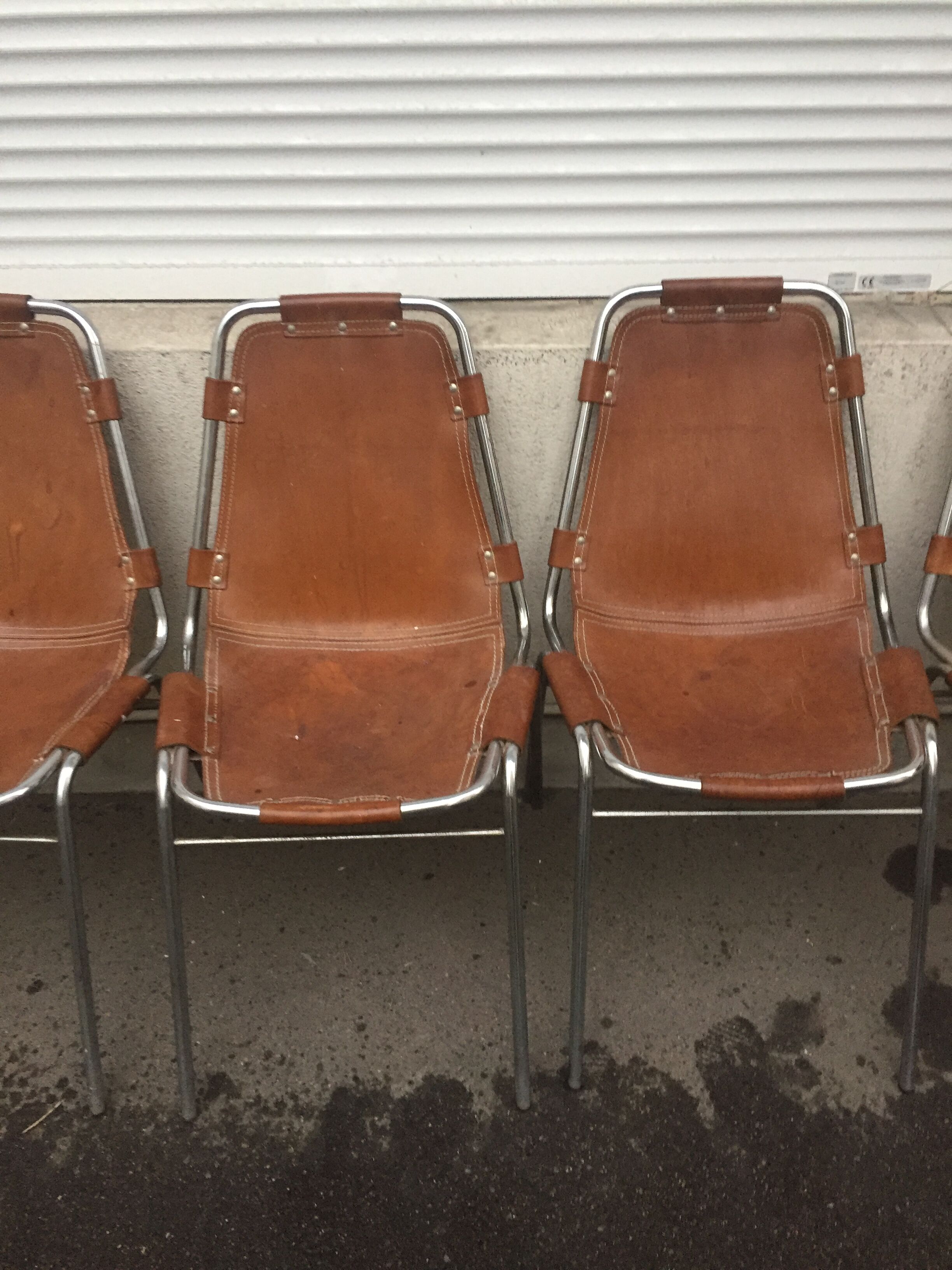 Set of 5 chairs for Les Arcs ski resort
