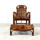 Mid century rattan and bamboo garden chair, 1950s