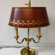 Lampe bouillotte Lucien Gau Paris en bronze doré