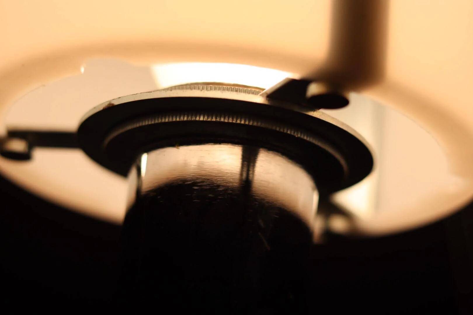 Chrome table lamp by Anna Ehrner for Ateljé Lyktan, 1970s