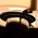 Chrome table lamp by Anna Ehrner for Ateljé Lyktan, 1970s