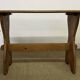 Vintage wooden table and 4 chairs set