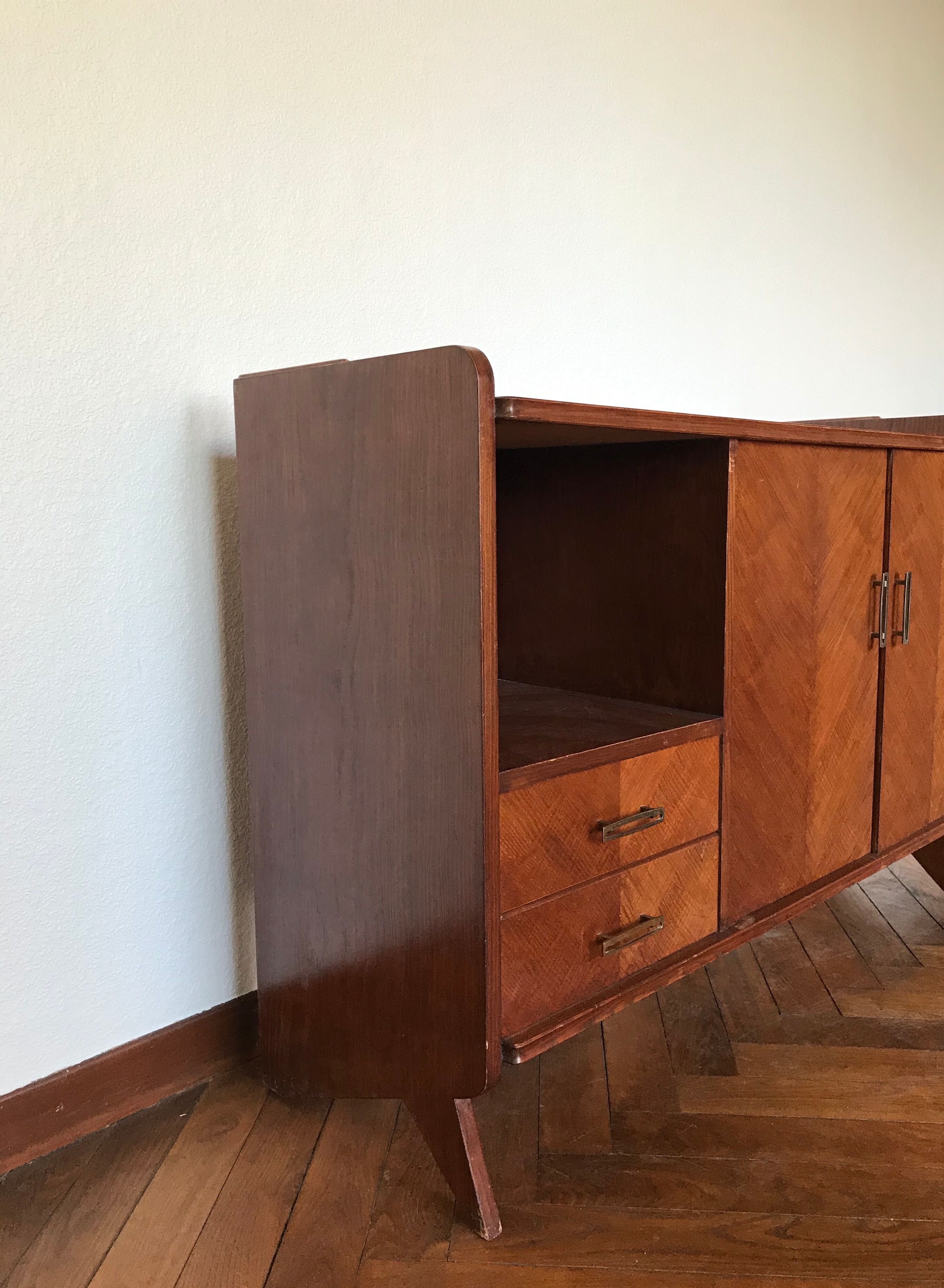 Buffet, modular shelf, 1950/60