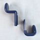 Pair of Gedy 1970s hooks in vintage space age ABS