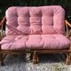 Vintage rattan living room 1970