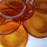 10 assiettes à dessert Arcoroc Sierra Ambre