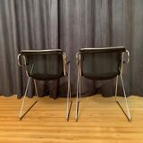 A pair of Penelope chairs by Charles Pollock, Castelli, Italy, 1980s