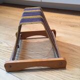 Door wood 60 - 70s vintage vinyl