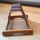 Door wood 60 - 70s vintage vinyl