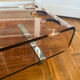 Coffee table / bar in Plexiglas by Michel Dumas