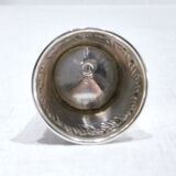 12 silver liqueur glasses