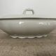 White earthenware vegetable dish, Maekin England