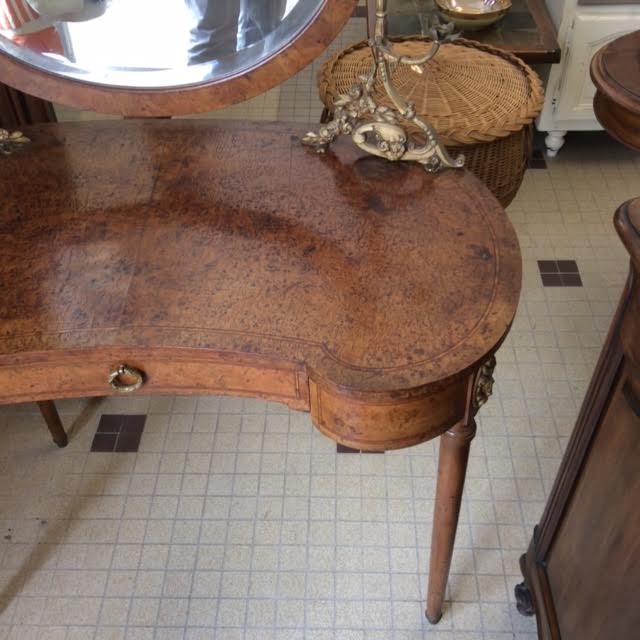 Antique wooden dressing table