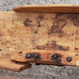Folk art bench
