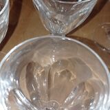 Crystal wine glasses