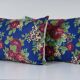 Set of 2 vintage Turkish cushion covers 41x56 cm