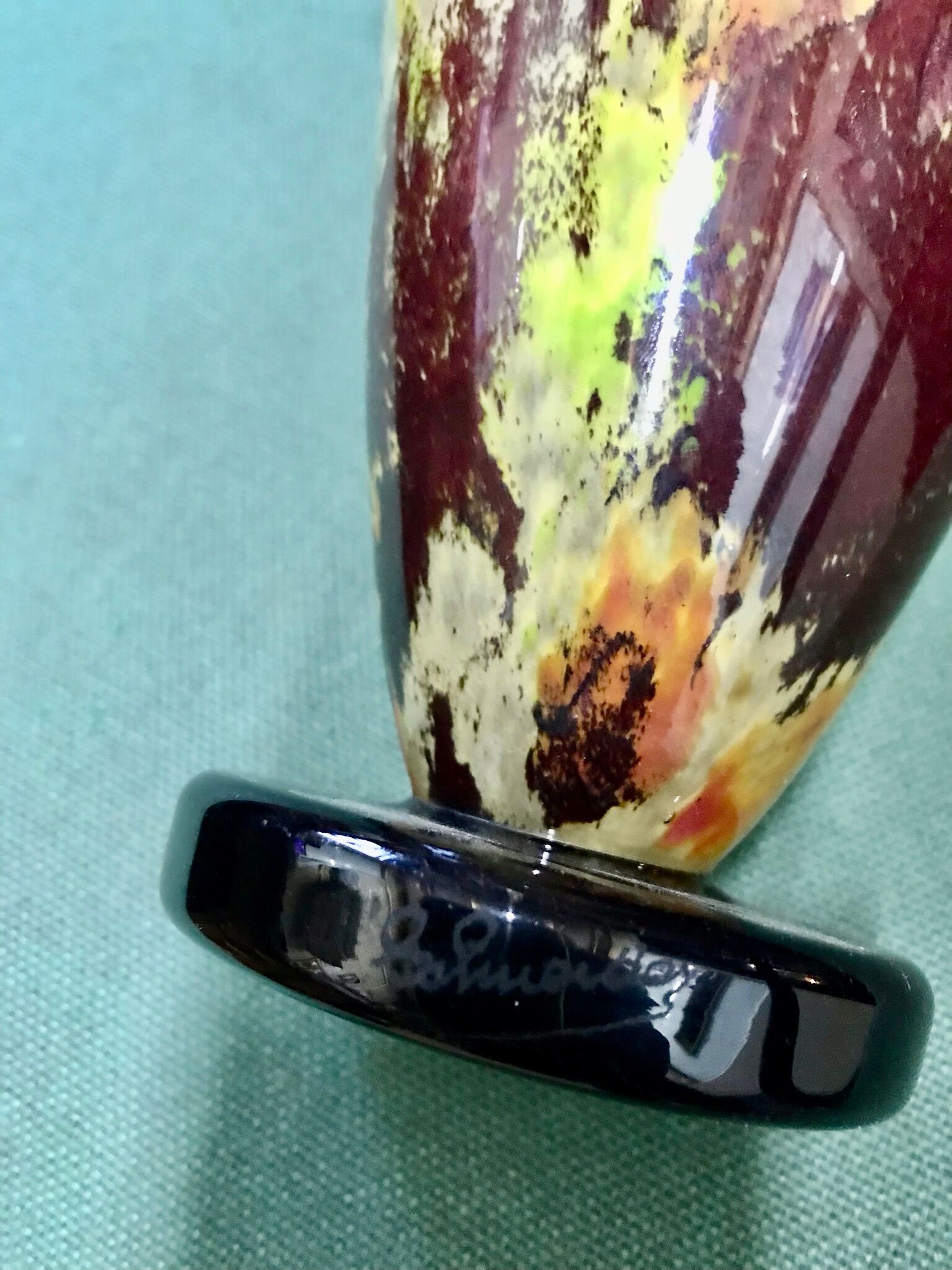 Schneider glass paste cup