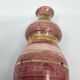 Georges Pelletier soliflore vase in fine gold rose ceramic, France.