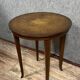 Italian Sorentino-style marquetry pedestal table circa 1900