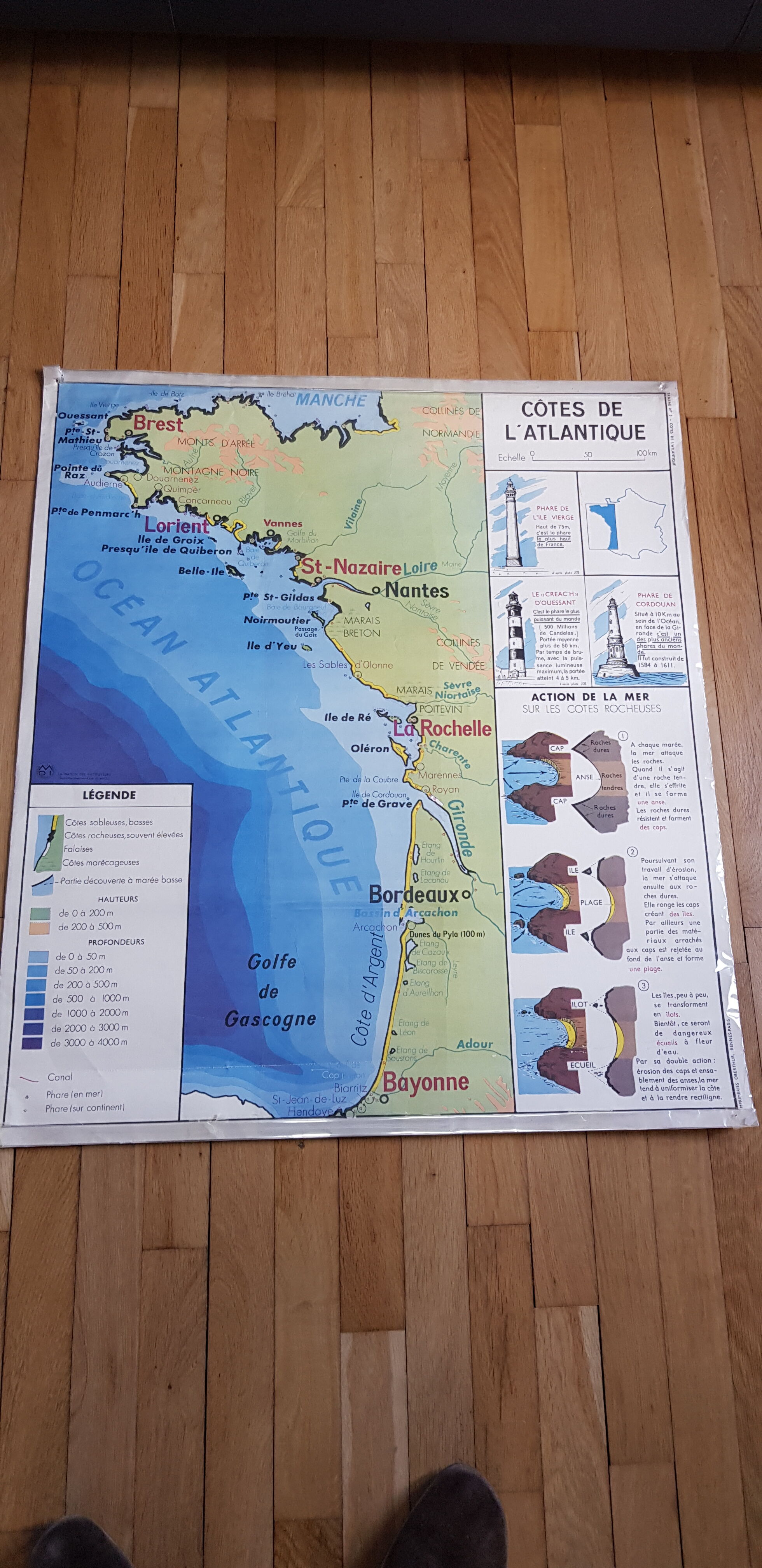 France climat map