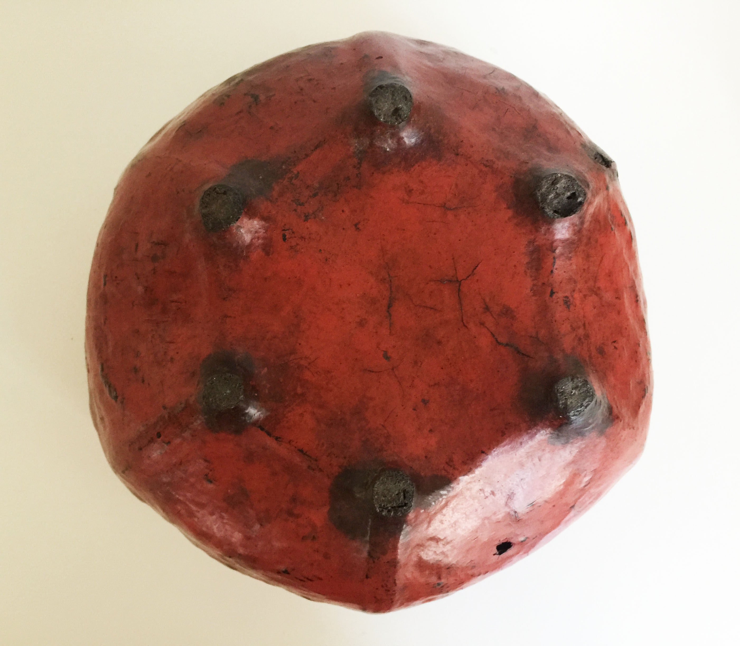 Trinket bowl with red lacquered offering nineteenth century northern Thailand