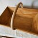 Wooden picking basket