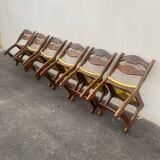 6 Guillerme and Chambron chairs