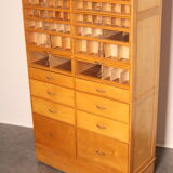 Xl vintage haberdashery 'tubor tubca' by poreye & fils - belgium - 1950's