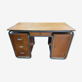 Bureau maître d'école des années 50