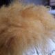 Vintage wool stool