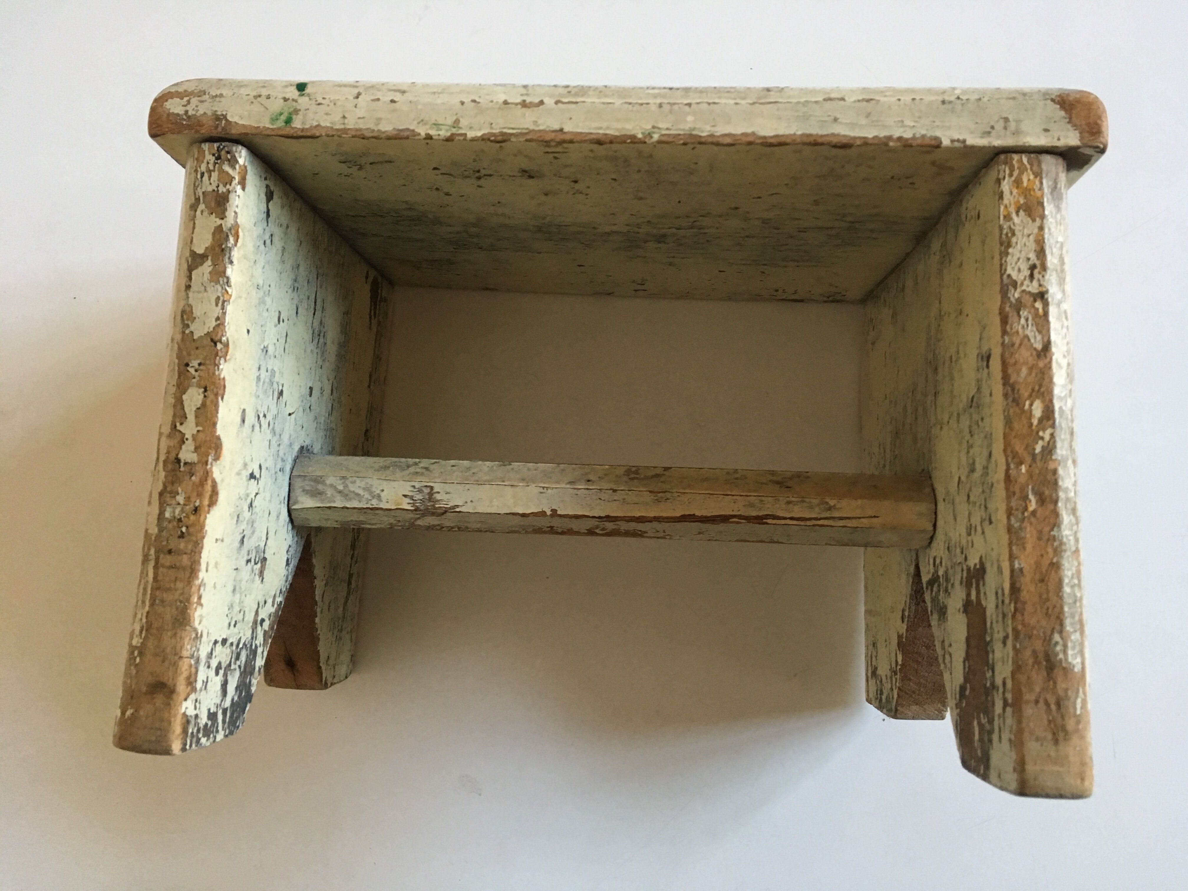 small bench old wood patina original