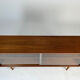Vintage teak display cabinet sideboard shelf 60s midcentury