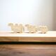 Family of 3 travertine camels by Fratelli Mannelli