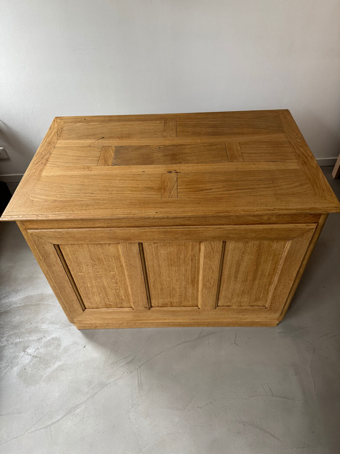 Solid oak desk