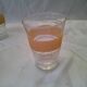 Set of 4 orange granite glasses