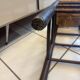 Old large stool