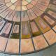 Capron “herbarium” coffee table with metal base