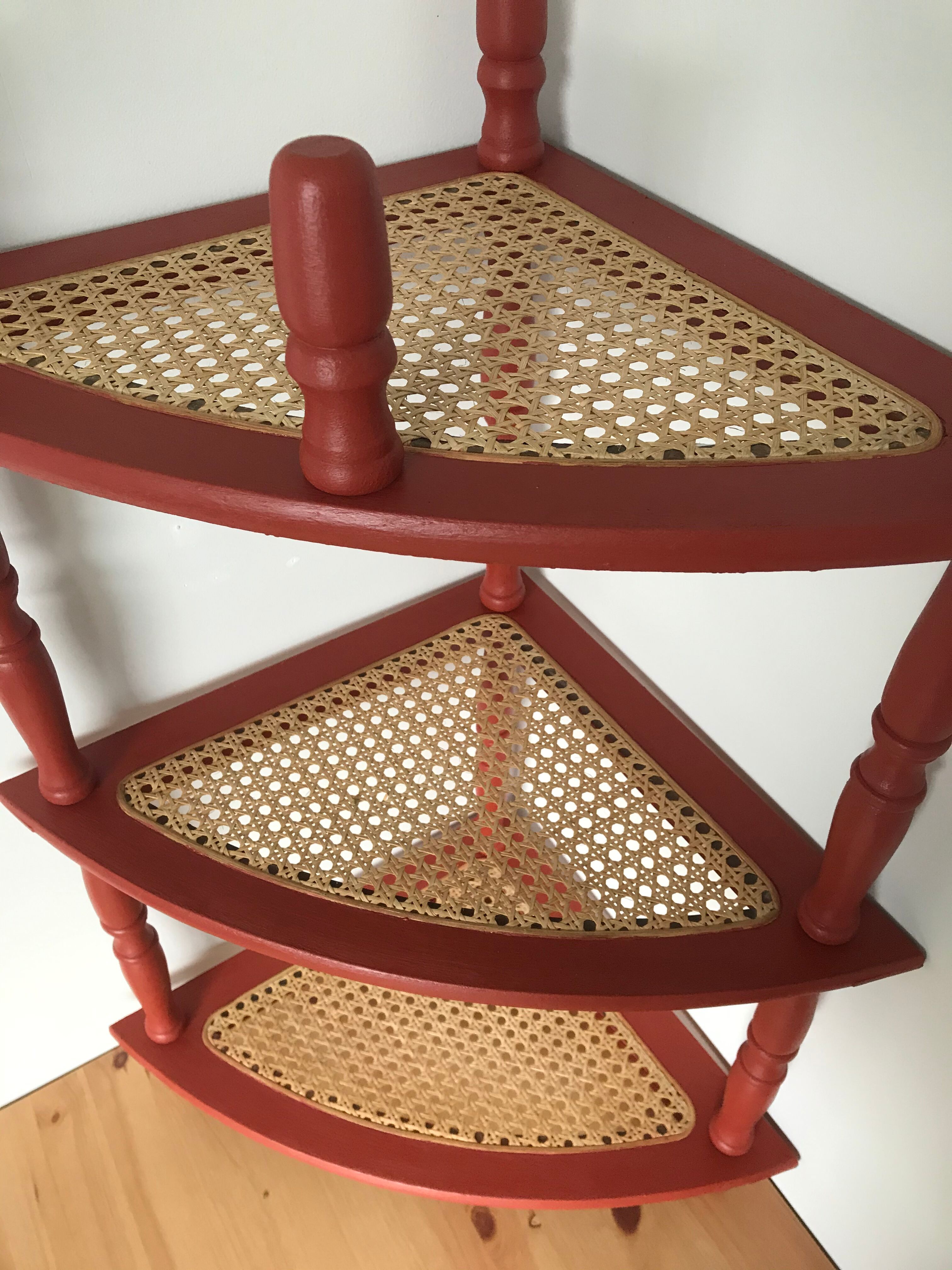 Vintage corner shelf
