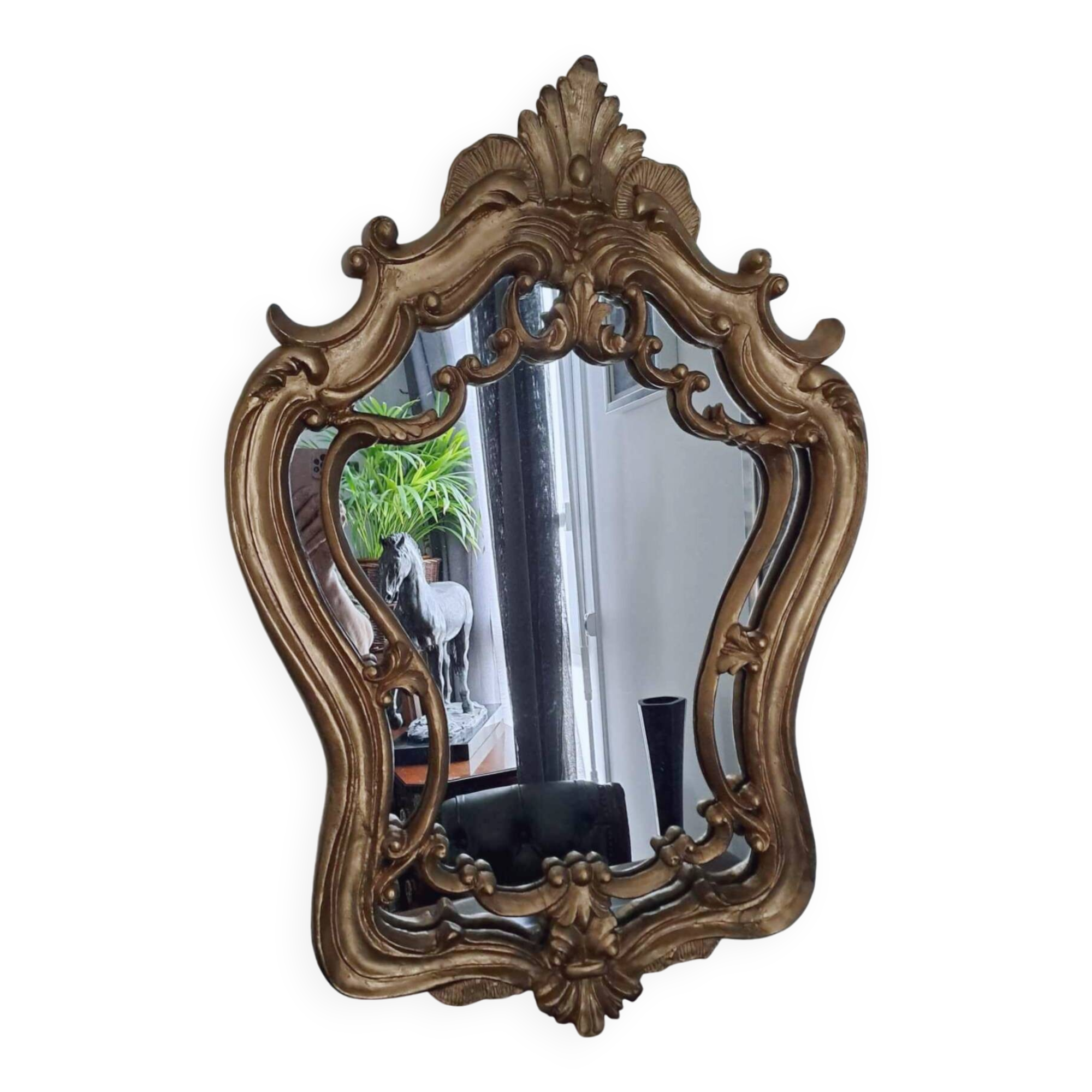 Rococo mirror 89cm x 61cm