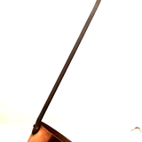 Louche en cuivre ou mesure a lait chaudron confiture déco