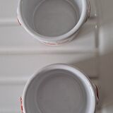 Rillette pots cherry decor