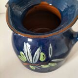 Glazed earthenware pitcher